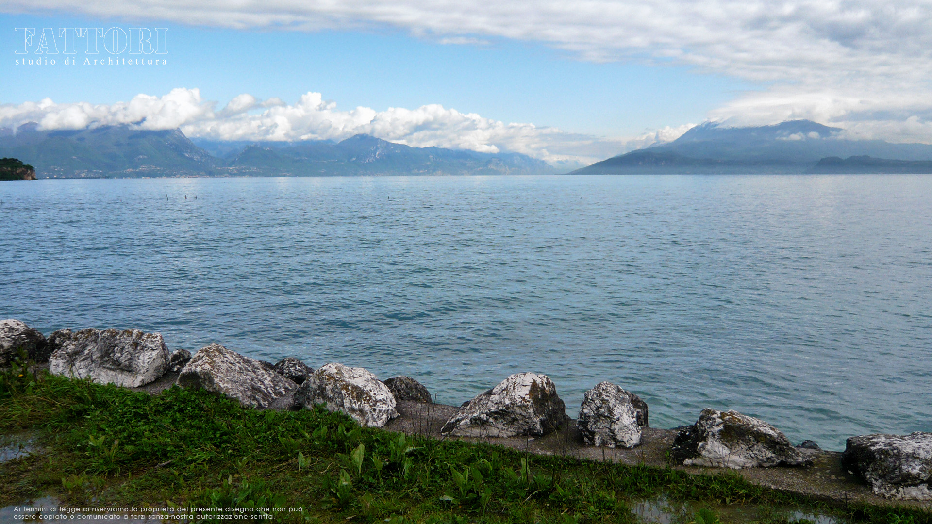 Studio di Architettura Fattori Fausto - Viabilità Sirmione il progetto - lungo lago Monte Baldo Sirmione 2